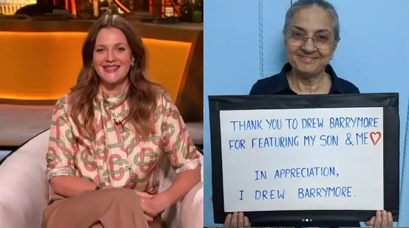 Poonam and Pranav Sapra featured on The Drew Barrymore Show for spreading postivity