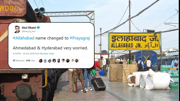 Allahabad Prayagraj tweets