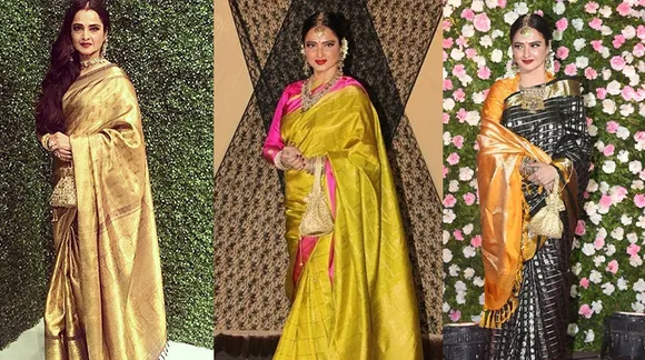 Rekha's iconic saree looks one should try this diwali!