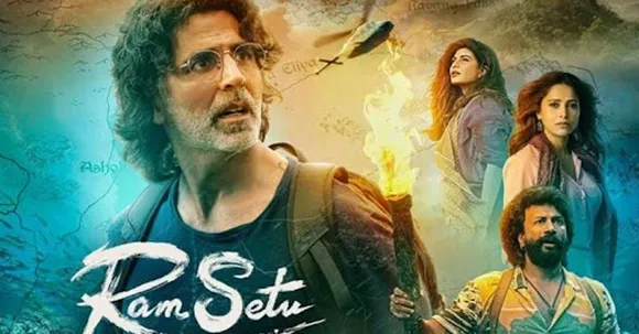 The Ram Setu trailer shows Akshay Kumar on an archeological expedition to find the Ram Setu while also walking on water and fighting the bad guys!