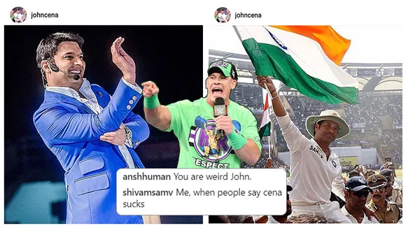 John Cena? More like John Random! What even is his Instagram?