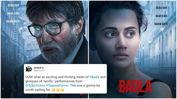 Badla trailer drops and viewers can't stop raving about it!