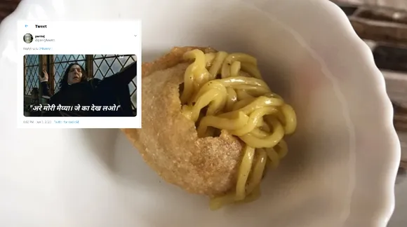 This viral Maggi Panipuri has left netizens cringing over it