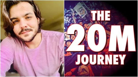 As Ashish Chanchlani's channel becomes 20 million stronger, the YouTuber shares his journey