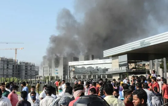 Five workers killed due to the fire at Serum Institute of India