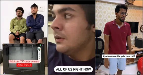 These IND vs PAK reactions by creators might ease the pain of the match