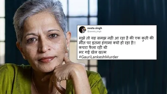 A Twitter timeline of sick political games after #GauriLankeshMurder