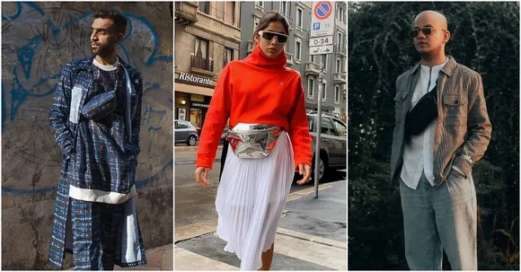 Influencers show us fashionable ways of styling fanny packs