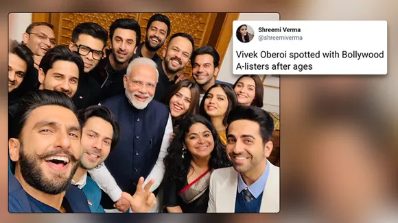 Narendra Modi and Bollywood's #SelfieOfTheYear resulted into #MemesOfTheYear