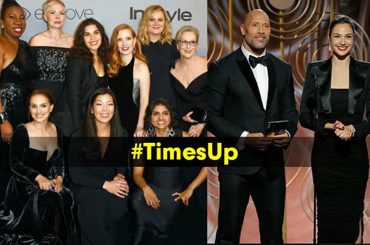 Time's Up : Why Hollywood is wearing black to the Golden Globes!