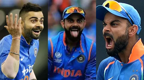 Virat Kholi expressions