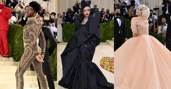 Stars show off their elaborate couture at Met Gala 2021