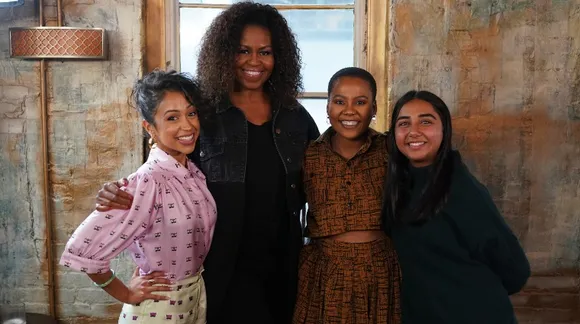 Prajakta Koli joins hands with Michelle Obama, Liza Koshy, And Thembe Mahlaba for YouTube Creators for Change on Girls’ Education