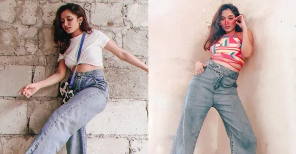 Anushka Hazra shows us 5 ways to style baggy jeans