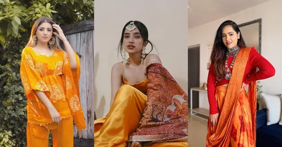 These orange outfits inspiration from influencers is the oomph you wanted