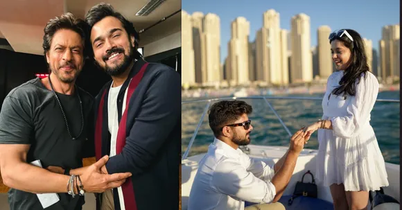From Bhuvan Bam's video feature with SRK to Sarah Hussain's engagement, this weekly roundup has all the updates you need.