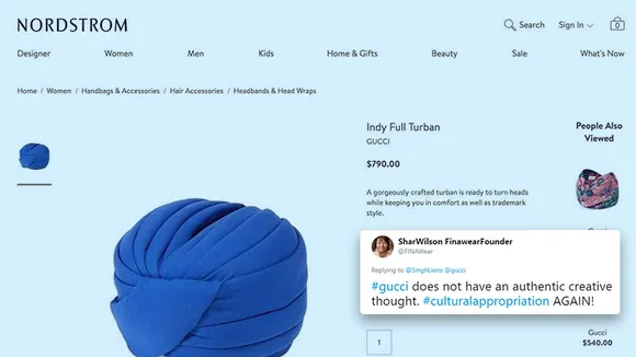 Gucci reprimanded by people for selling ‘Indy Turban’ as a luxurious sale item