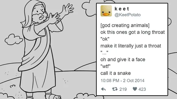 Twitter discussed how God created animals and it seems to make sense!