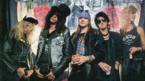 Bang your head with the hard rock tunes of Guns N Roses