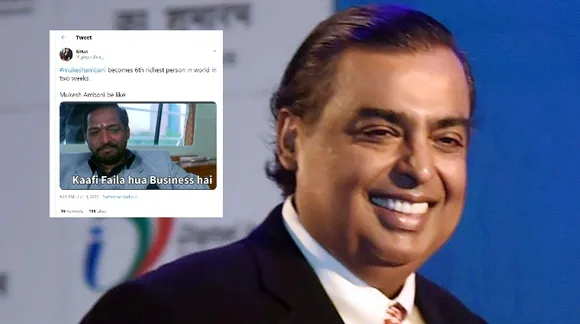 Mukesh Ambani now stands 6th among the world's richest