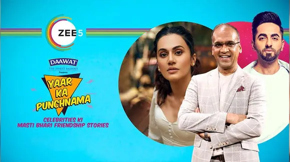 Bollywood celebrities entertain the viewers with Zee5's Yaar Ka Punchnama