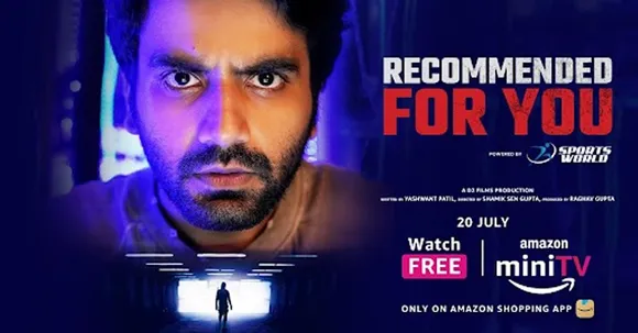 Amazon miniTV announces the premiere of it's upcoming thriller 'Recommended For You'