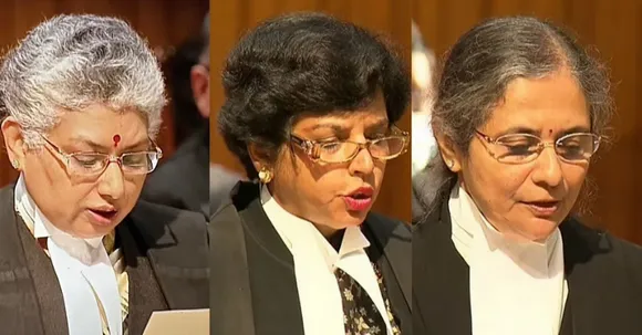 For the first time, India sees 3 female judges at the Supreme Court out of a panel of 9