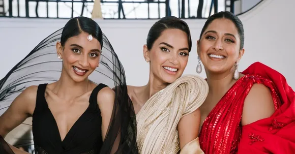 Diipa Büller-Khosla takes her Indian skincare brand indē wild to the Cannes Red Carpet