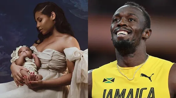 Usain Bolt reveals his daughter's thunderous name and it's a perfect fit