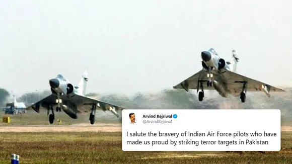Politicians react on Indian Air Force strike back at Pakistan based terror camps