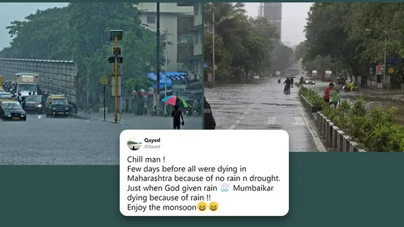 Twitter trends with #MumbaiRains as the city finally receives its first ‘full-blown’ shower!