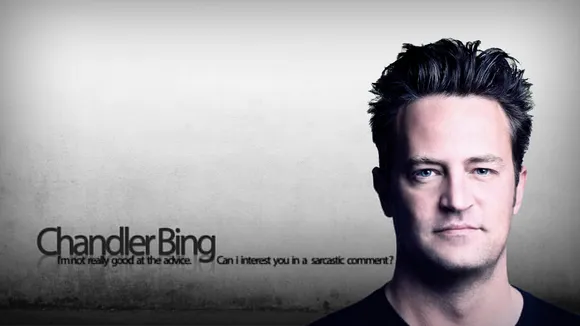 Could Chandler Bing HAVE anymore social media lessons?