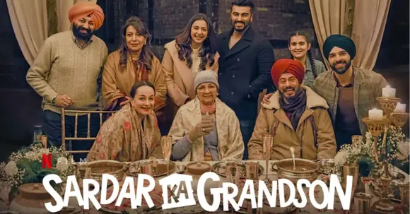 Arjun Kapoor pens a note after his film Sardar ka Grandson releases; dedicates to his Nani