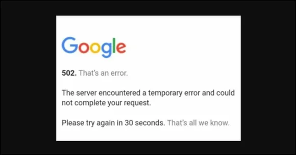 Google and Youtube go down, Twitterati 'meme-up'