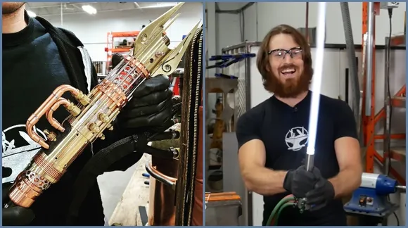 YouTuber James Hobson defictionalizes the iconic lightsaber from Star Wars