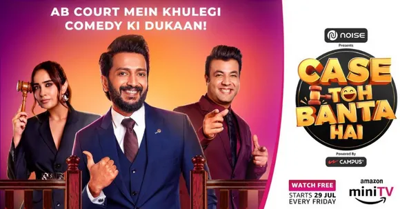 Amazon miniTV announces Case Toh Banta Hai- India’s biggest weekly comedy show featuring top Bollywood stars