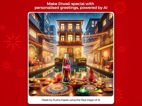 Coca-Cola brings personalization to Diwali with AI-generated wish cards