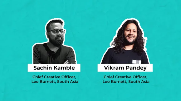 Leo Burnett India elevates Vikram Pandey and Sachin Kamble as Chief Creative Officers