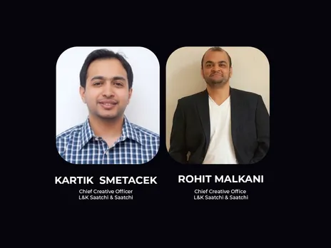 L&K Saatchi & Saatchi elevates Rohit Malkani and Kartik Smetacek to CCOs