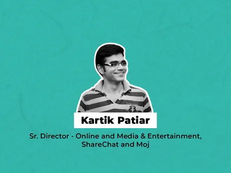 ShareChat appoints Kartik Patiar as the National Head of Online, Media & Entertainment