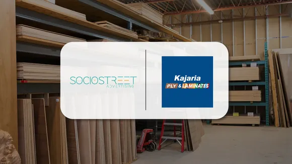 Socio Street Advertising wins the integrated marketing mandate for Kajaria Plywood