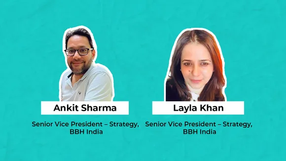 BBH India appoints Ankit Sharma and Layla Khan as Senior Vice Presidents – Strategy