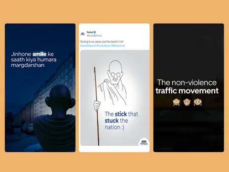 Brands remember Bapu's values and principles with Gandhi Jayanti creatives