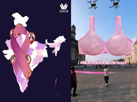 Case Study: How Wacoal's breast cancer awareness campaign used CGI, monument marketing & influencers to reach 58K+
