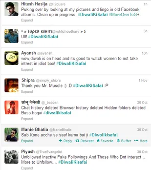 Twitter - Search - #DiwaliKiSafai