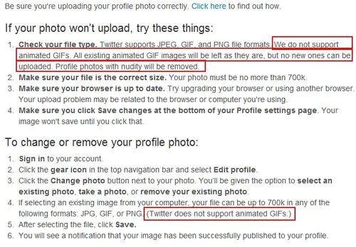Why Twitter Banned GIF Avatars