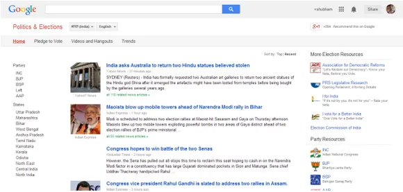 Google (politics & Election )