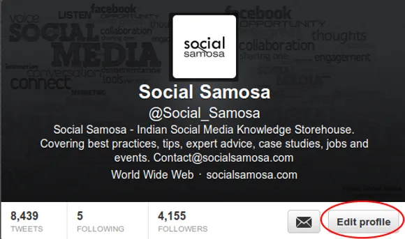 Social Samosa Twitter Profile