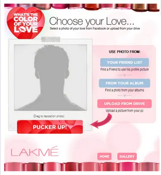 social media campaign review Lakme colours of love facebook