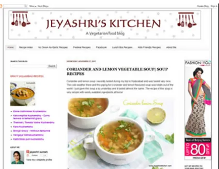 Jeyshri's Kitchen